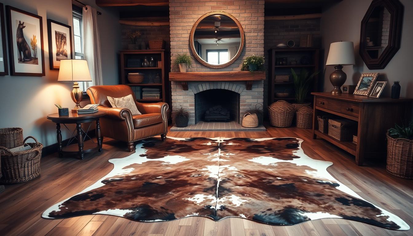 diy Cowhide rug