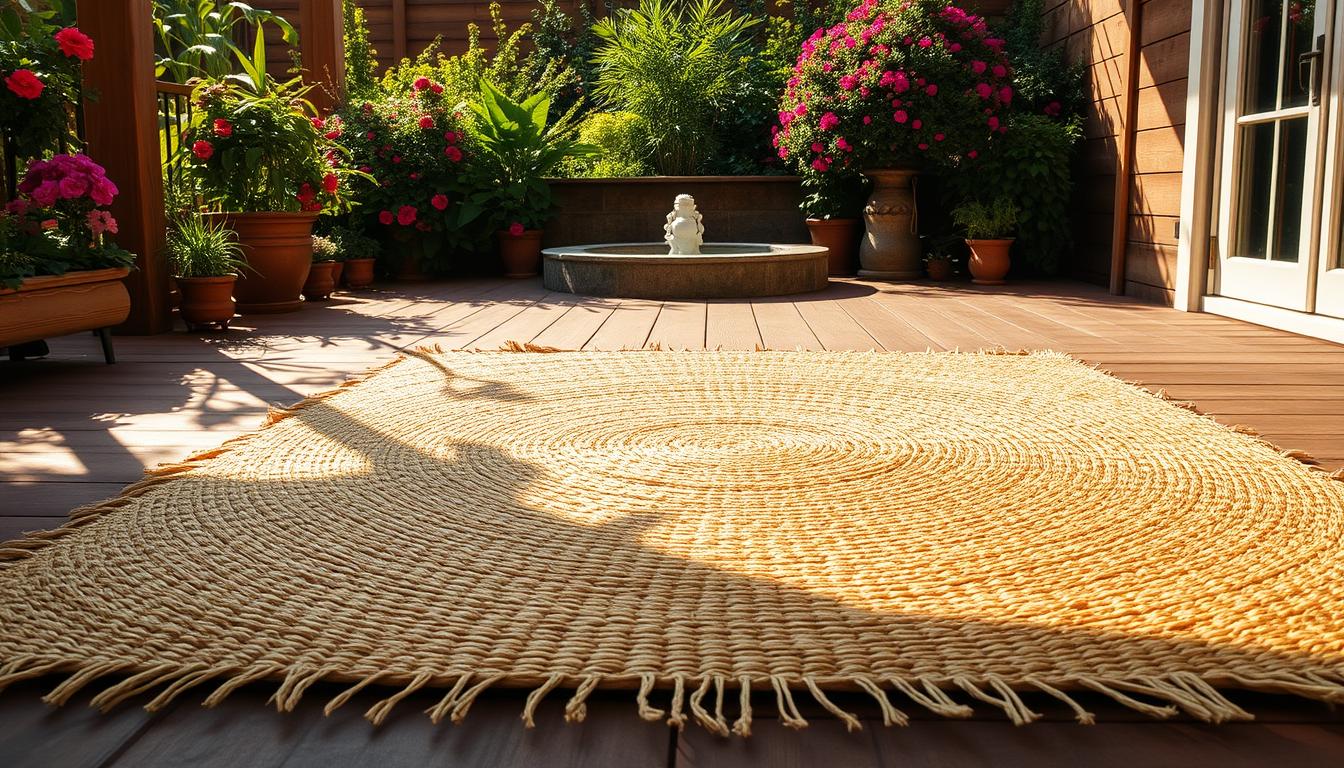 can sisal rugs be used outdoors