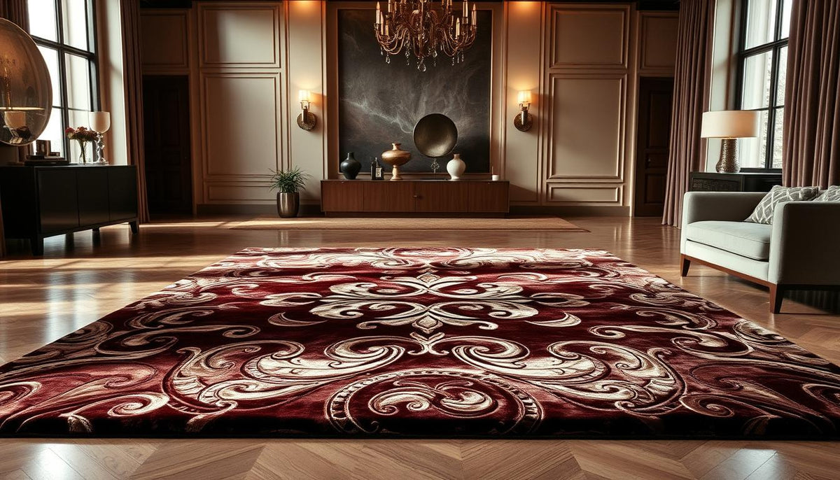 4 Luxe DIY Steps for a Velvet Rug