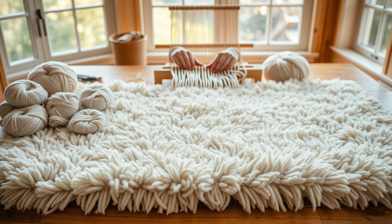 how to make Plush Rug