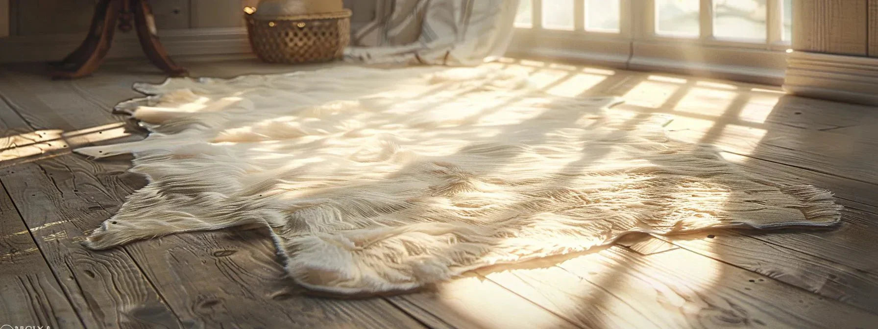 How to Clean a Hide Rug Safely