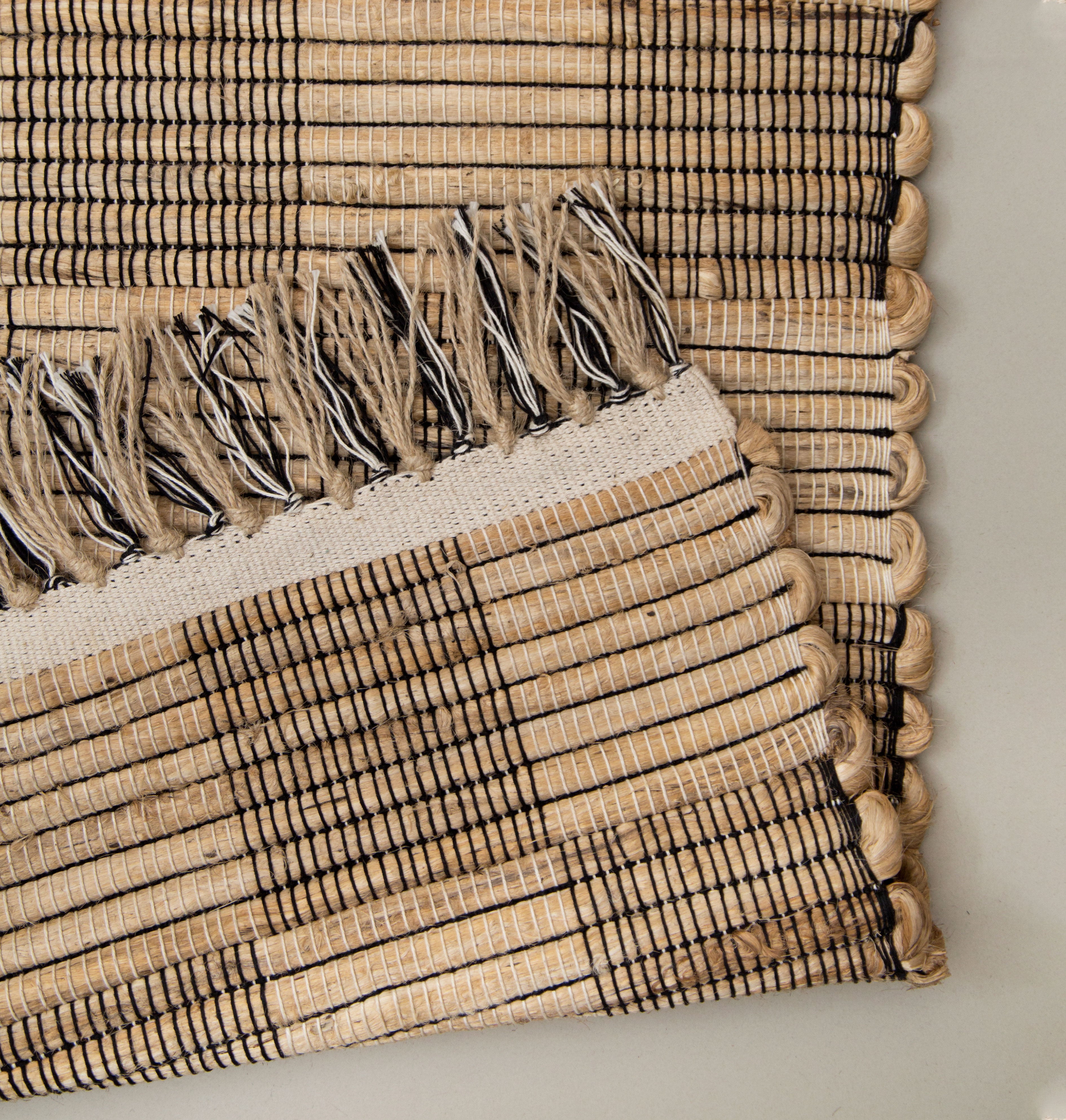 ECO Chic Checker jute rug 5x8 FT Eco Crave