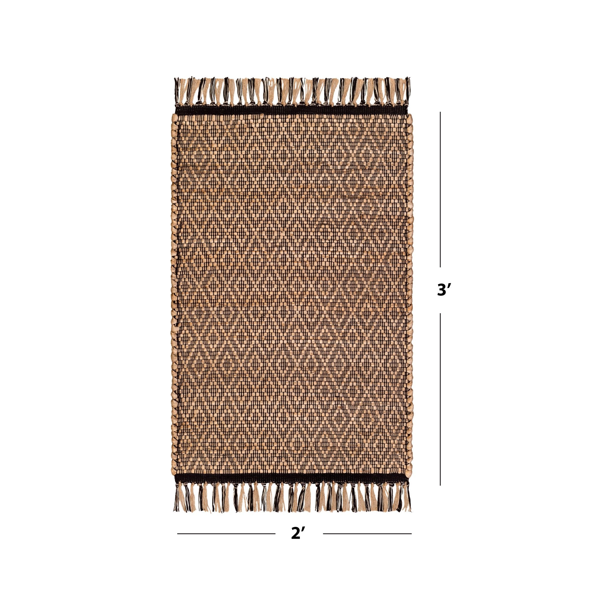 jute rug 2x3