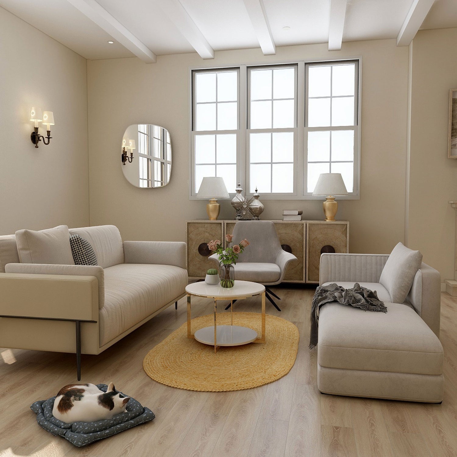 Modern Living Room Rugs