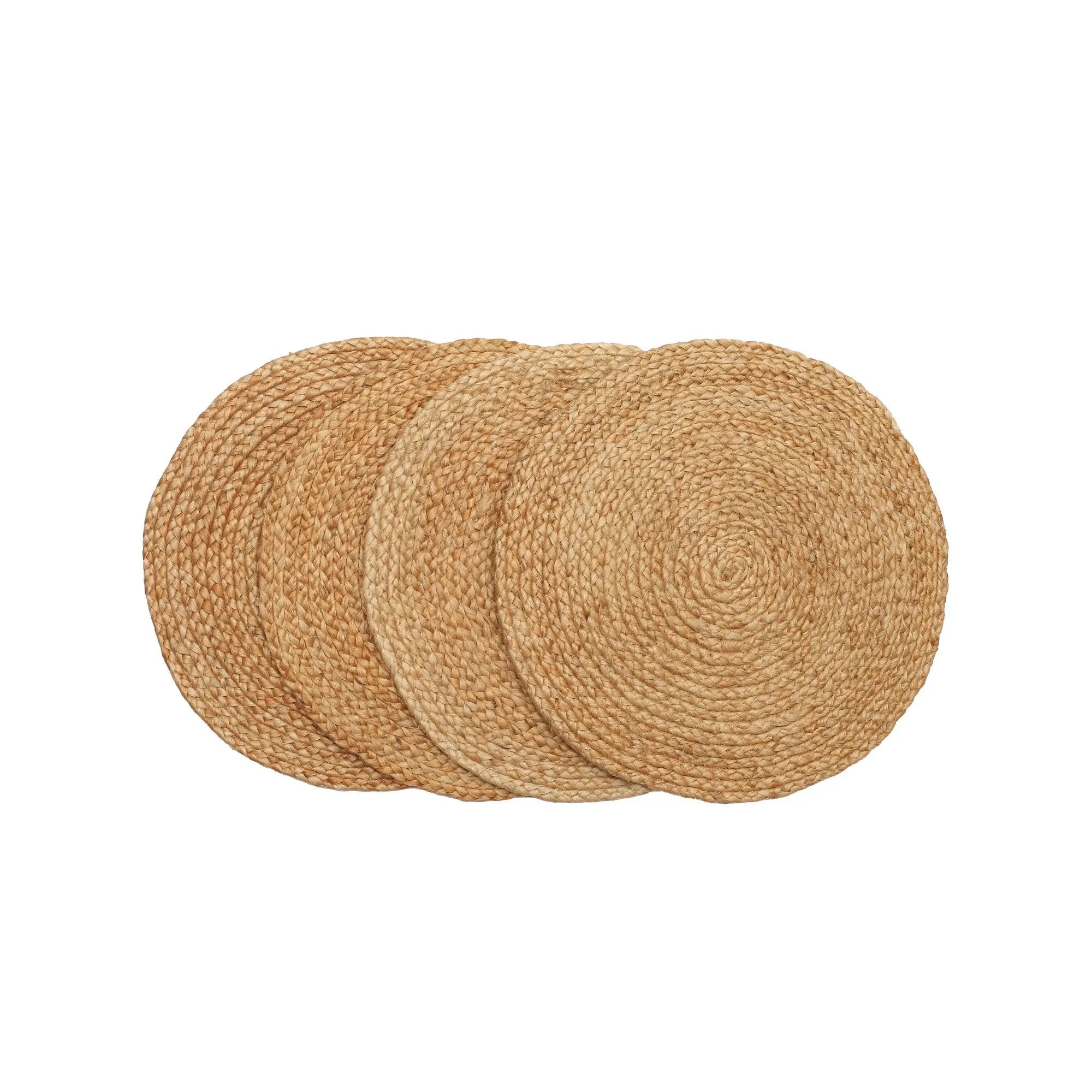 ECO Crave Classic braided Dining place mat | Set of 04 Eco Crave