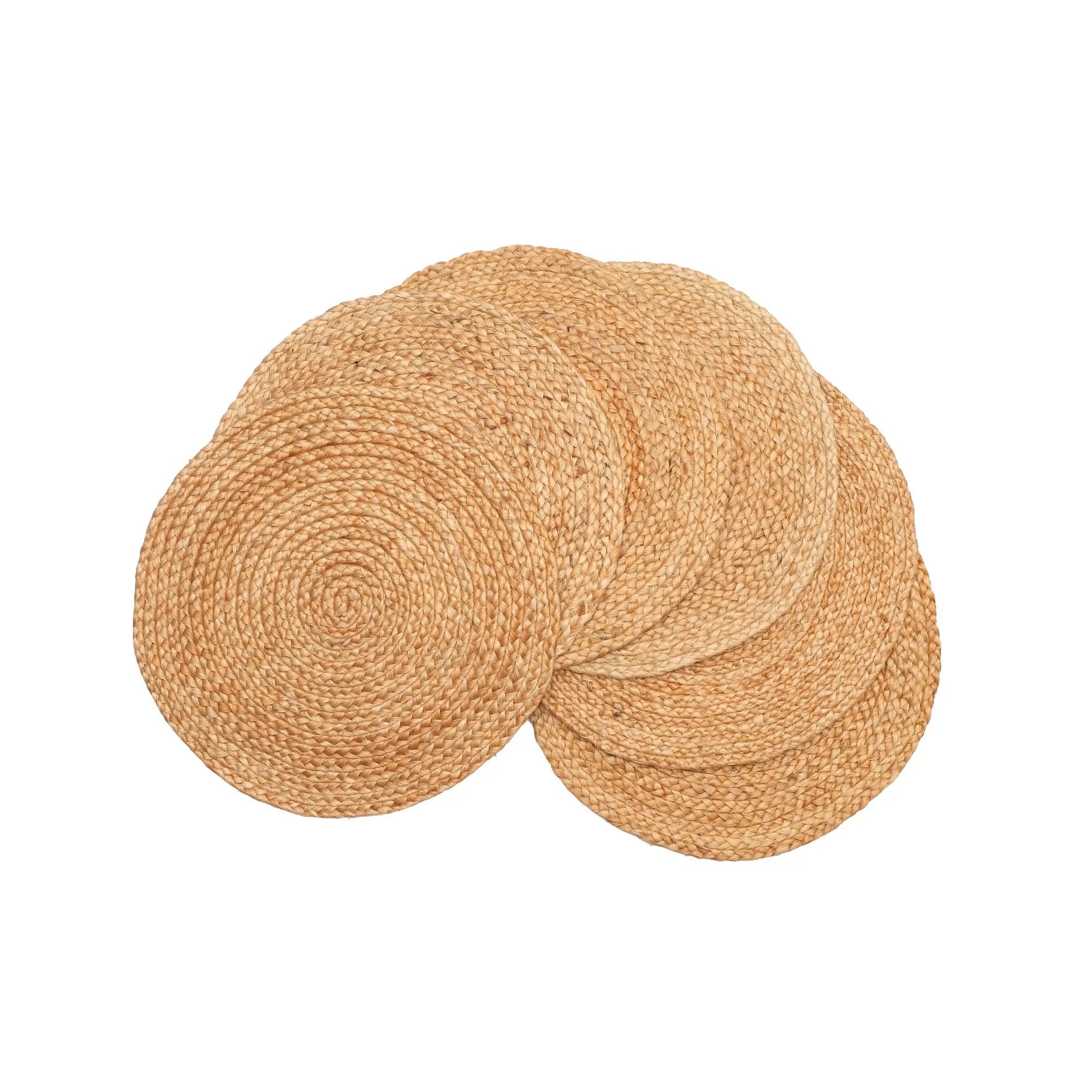 ECO Crave Classic braided Dining place mat | Set of 06 Eco Crave