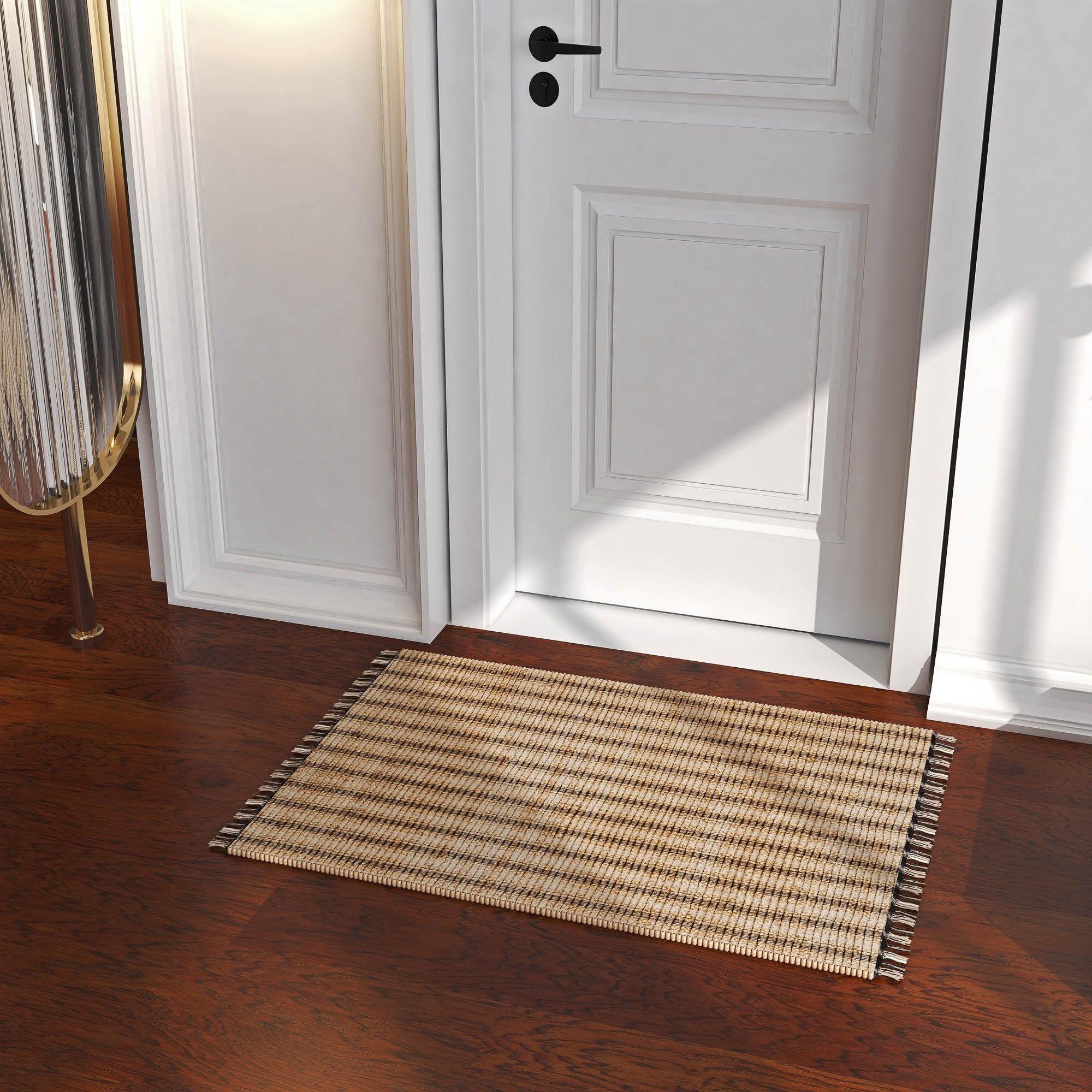 ECO Crave Zebra Zenith Braided Rug 8x10 FT Eco Crave