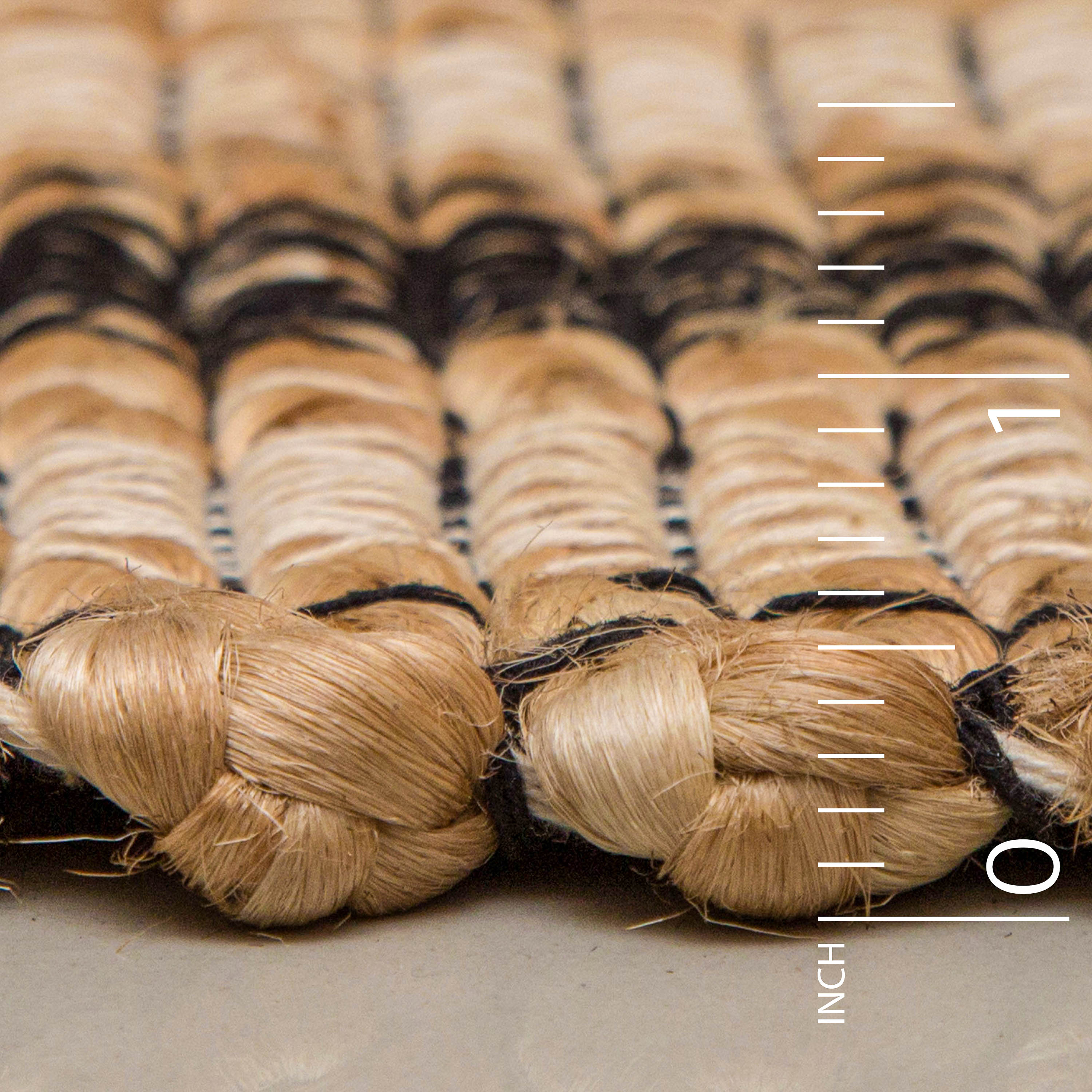 ECO Crave Zebra Zenith Braided Rug 6x9 FT Eco Crave