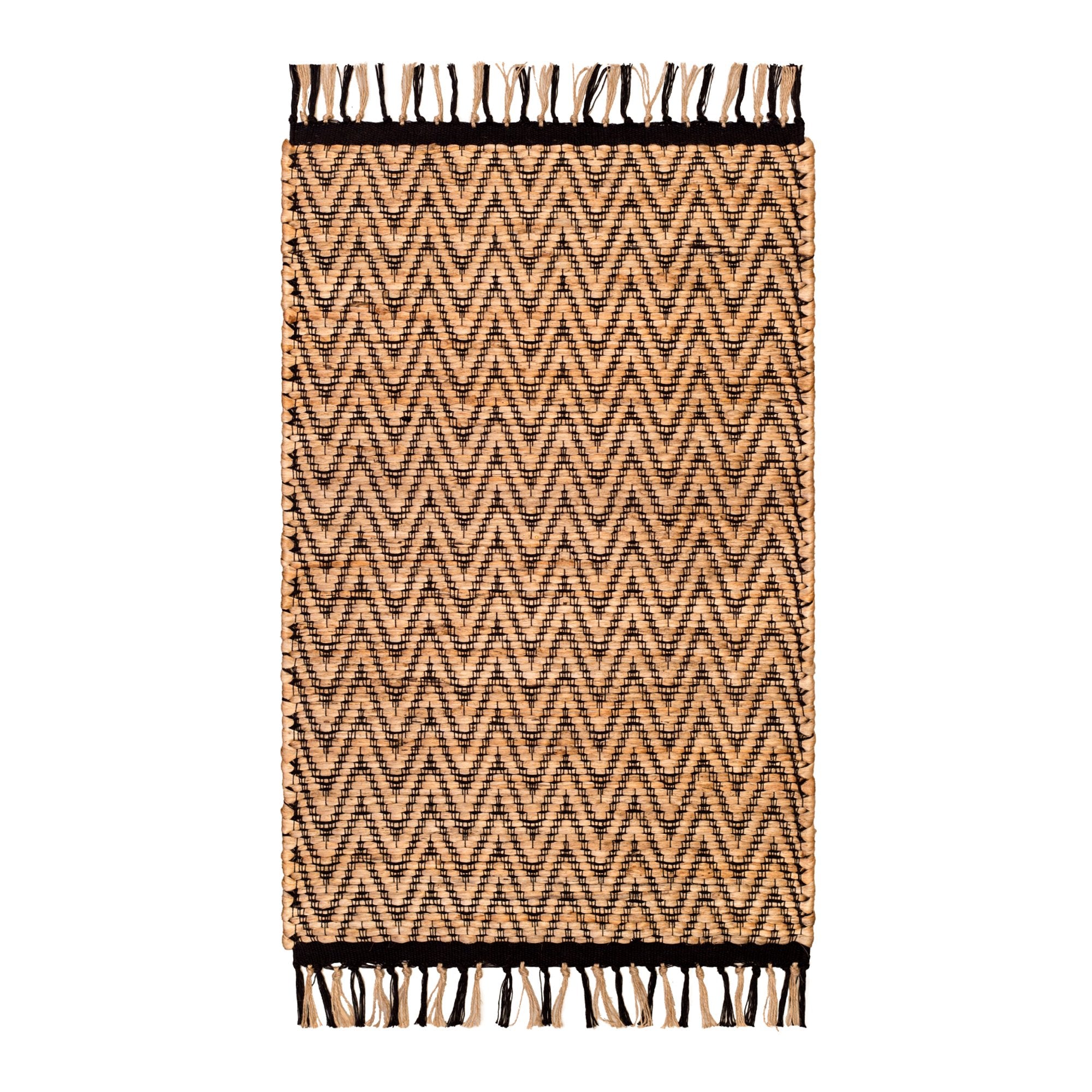 ECO Crave Wavy jute rug 2x3 FT Eco Crave