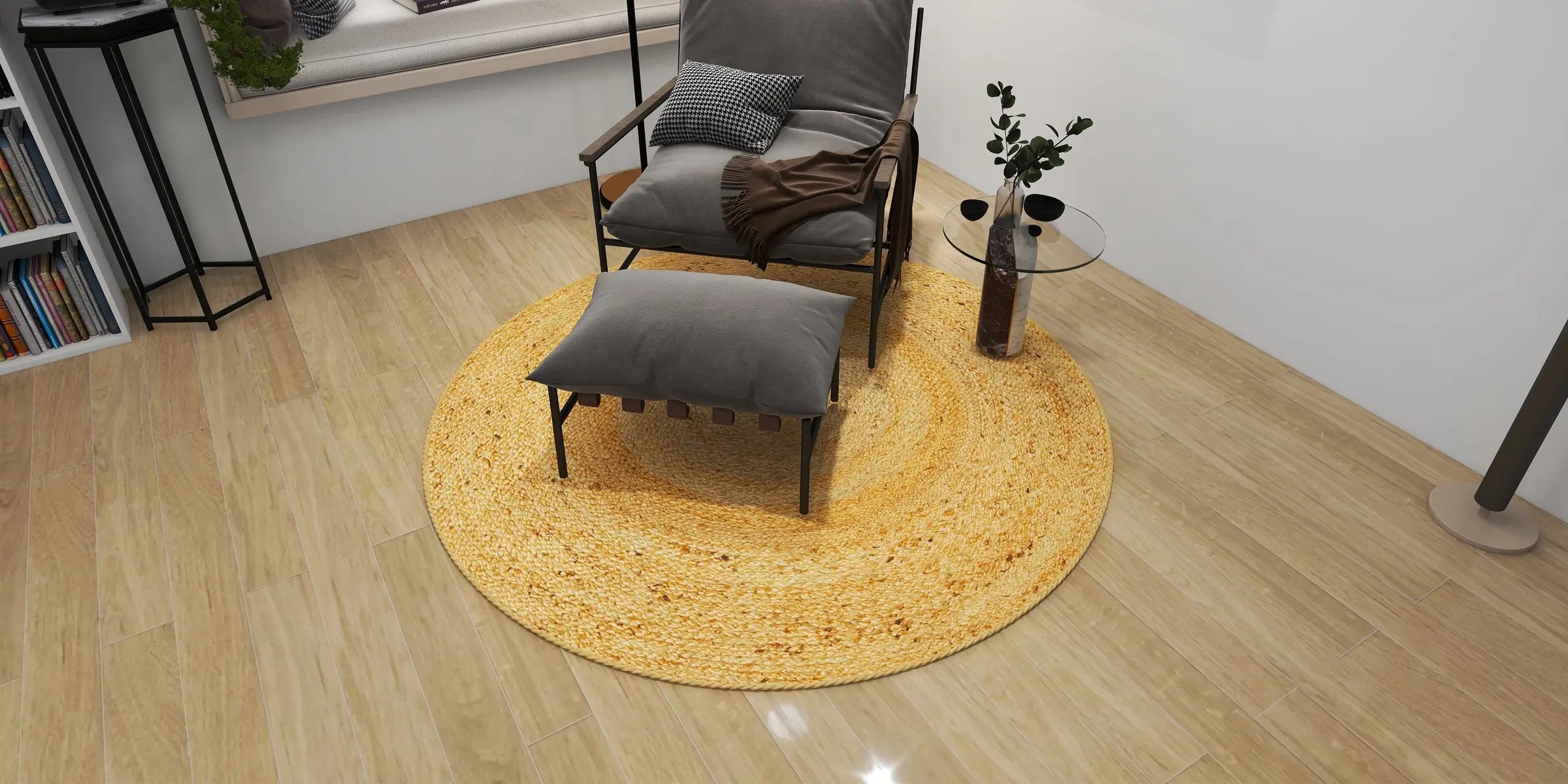 ECO Crave Classic braided Round Rug 6 FT Eco Crave