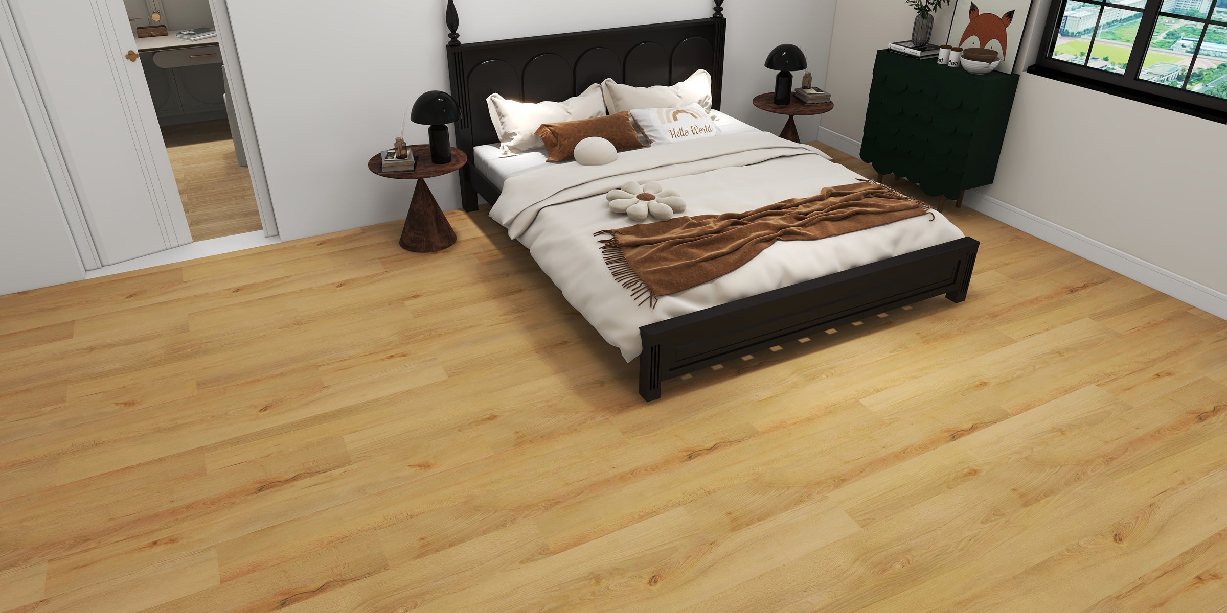 Eco Crave Jute rug wavy diamond