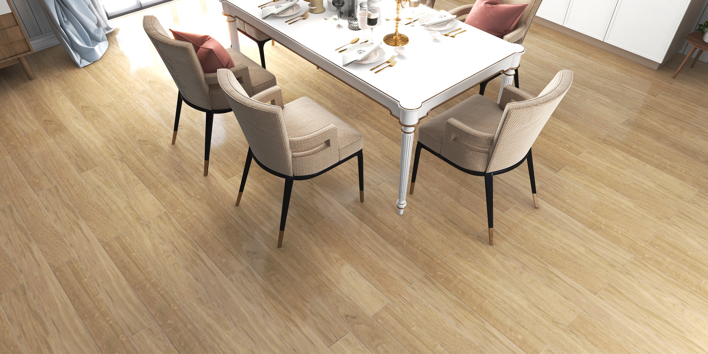 Eco Crave Jute rug BBW before