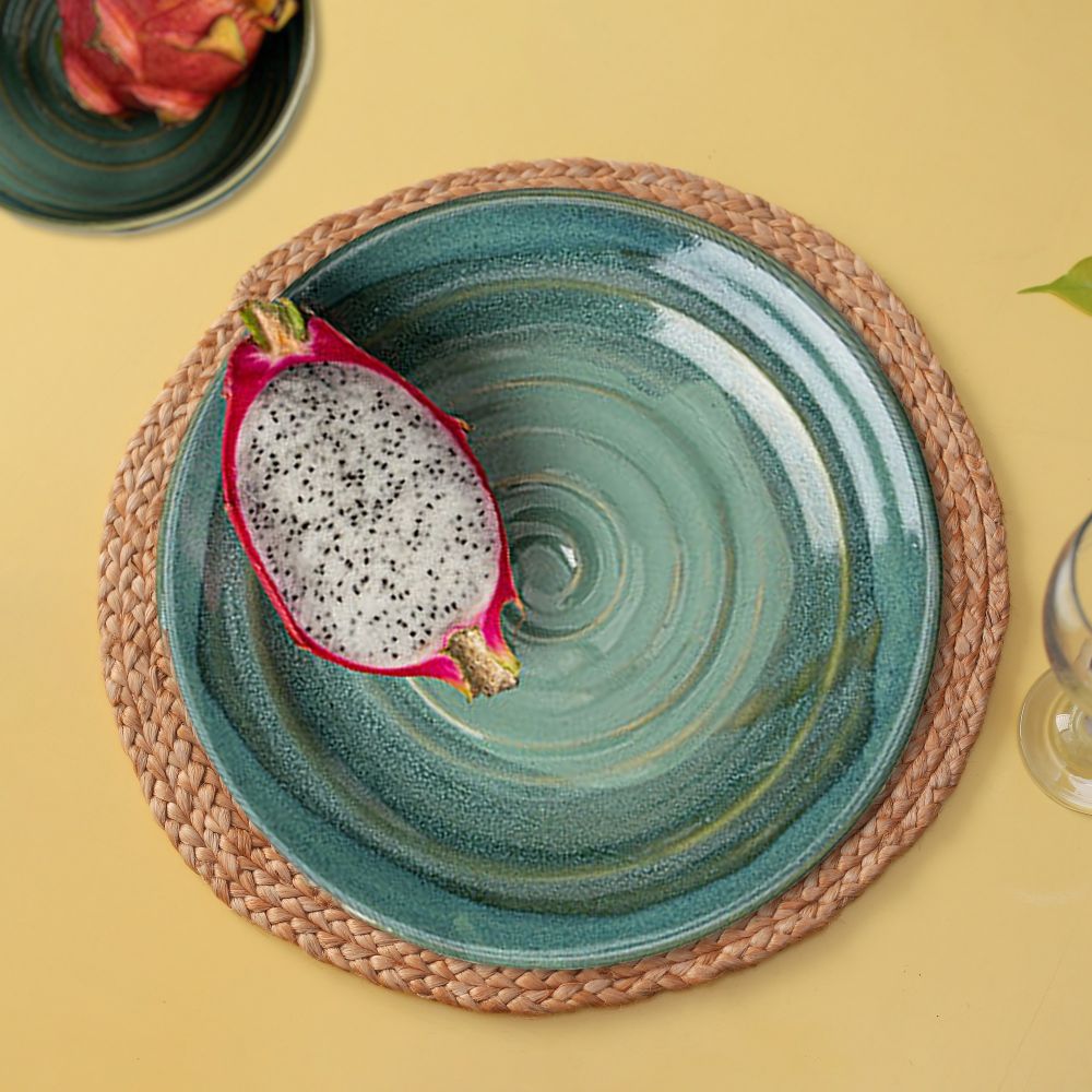 Jute_Placemats_Blue_Plates