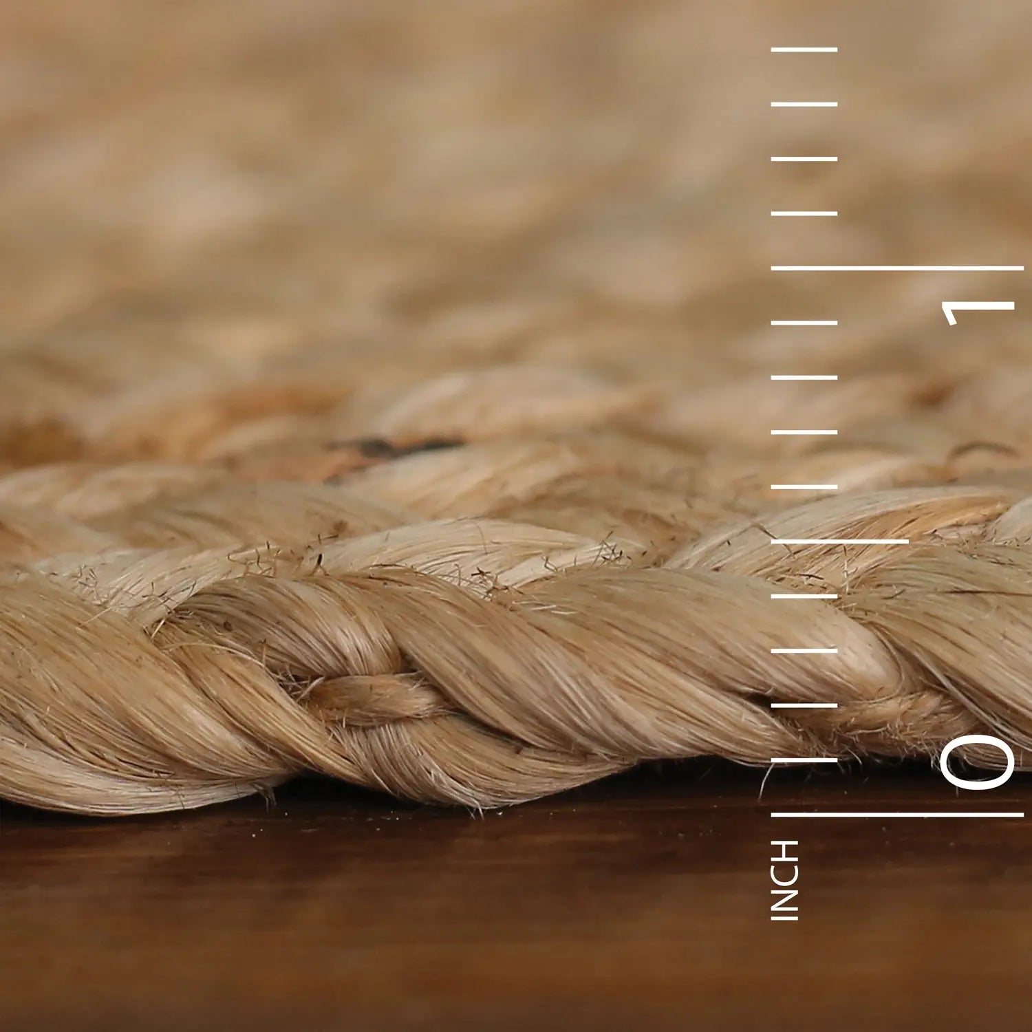 ECO Crave Classic braided Round Rug 4 FT Eco Crave