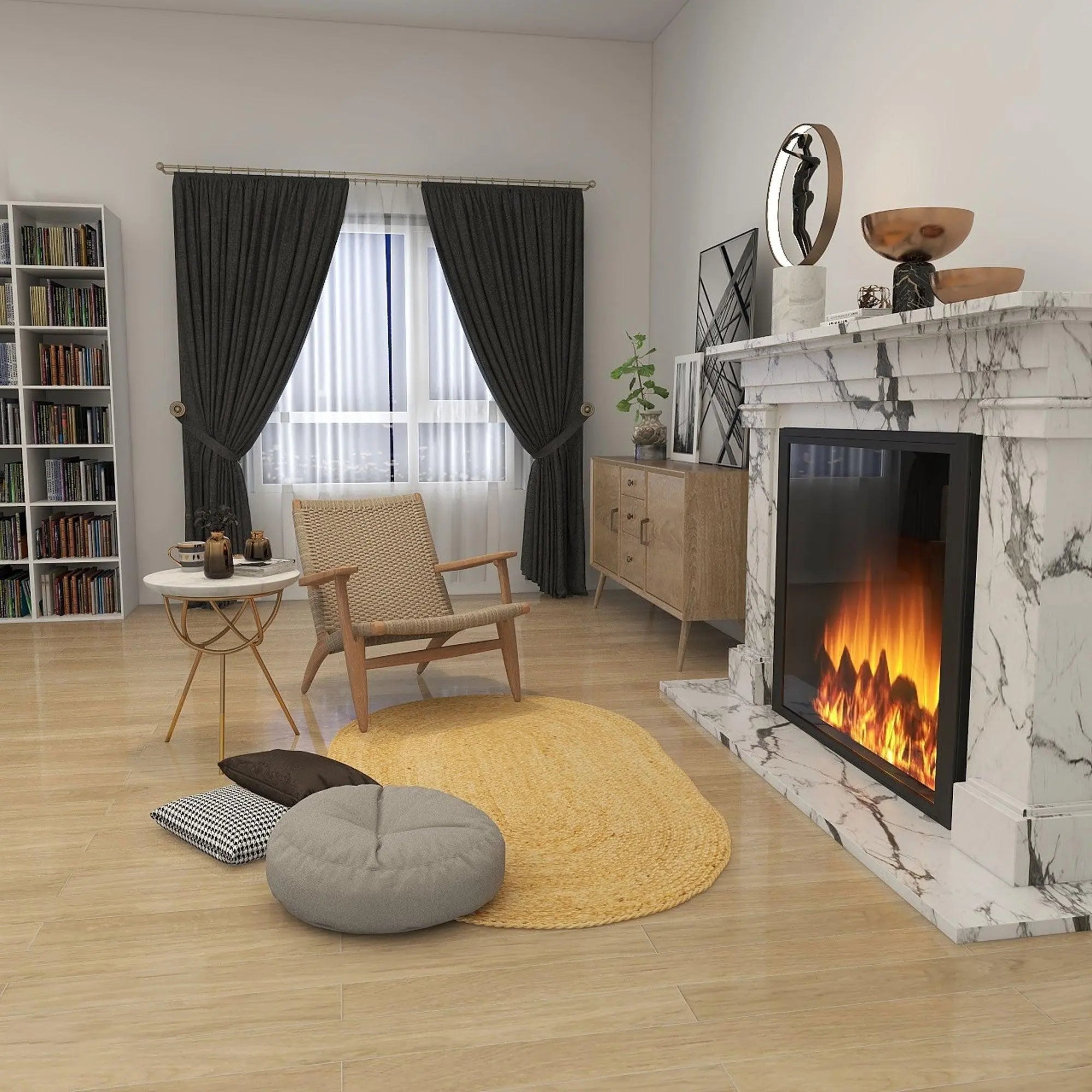 Oval Area Rugs | 48 in x 72 in | Eco Crave