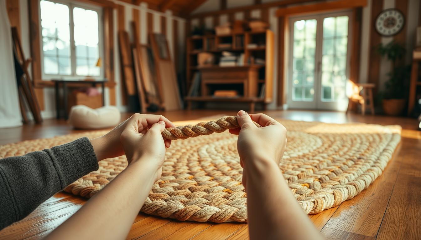 diy Braided rug