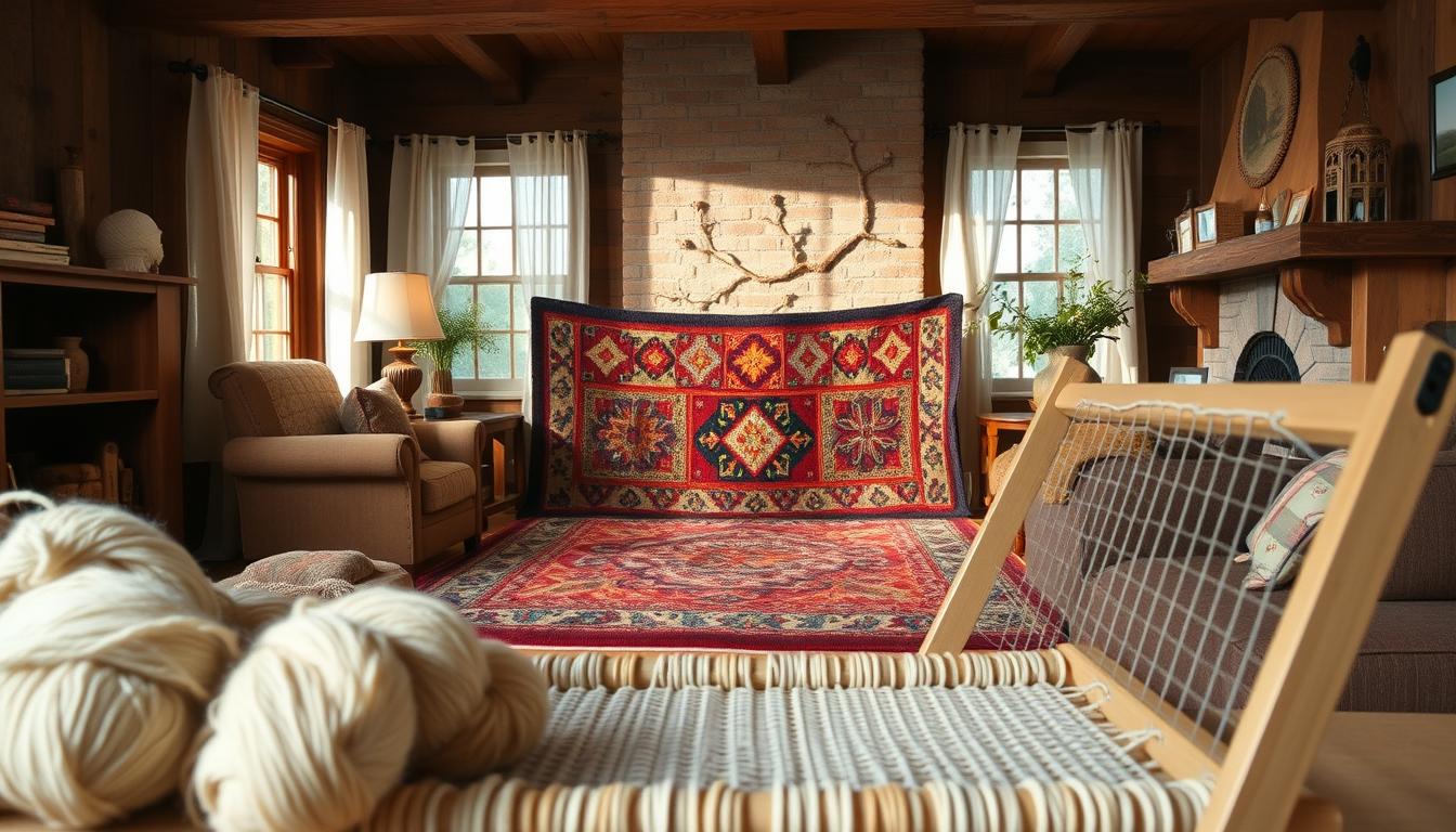 how to make Hooked Rug