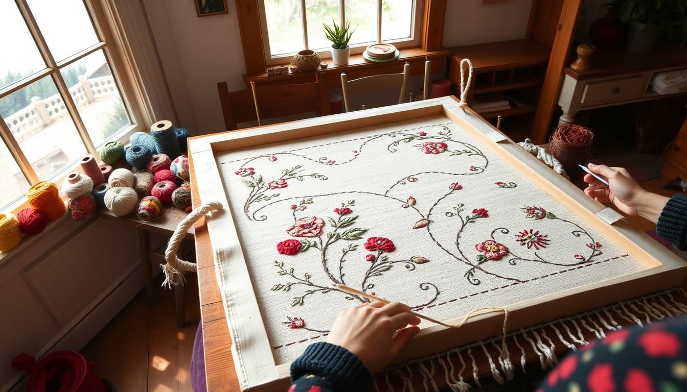 diy Hooked rug