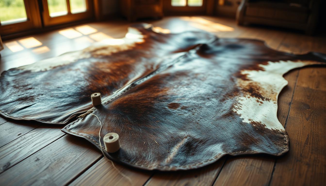 how to make Hide Rug