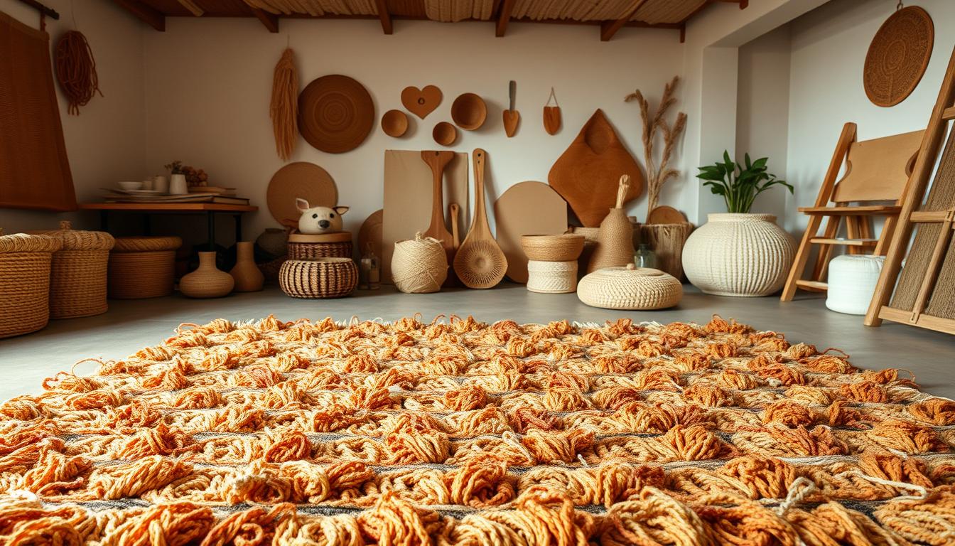 how to make Natural Fiber Rug