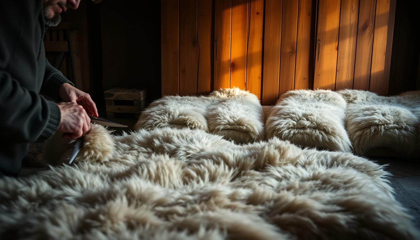 how to make Sheepskin Rug