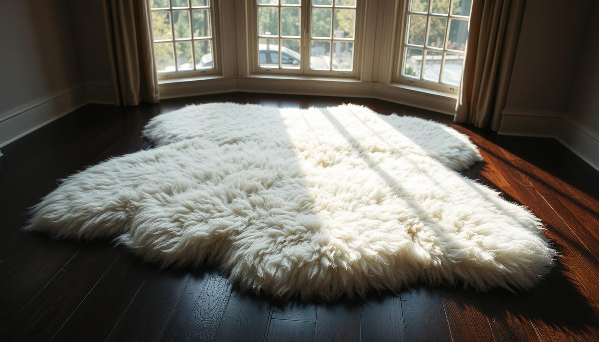 4 Luxe DIY Steps for a Sheepskin Rug