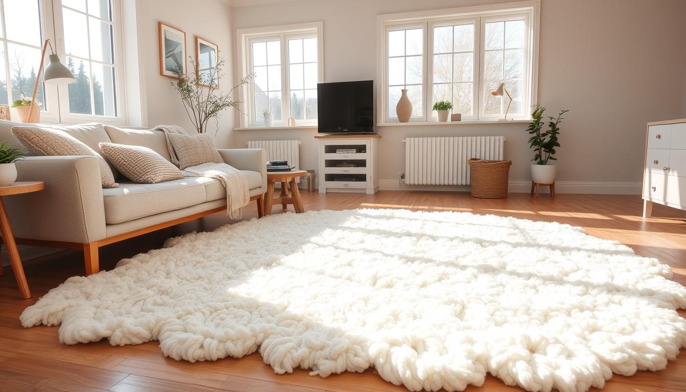 diy Plush rug