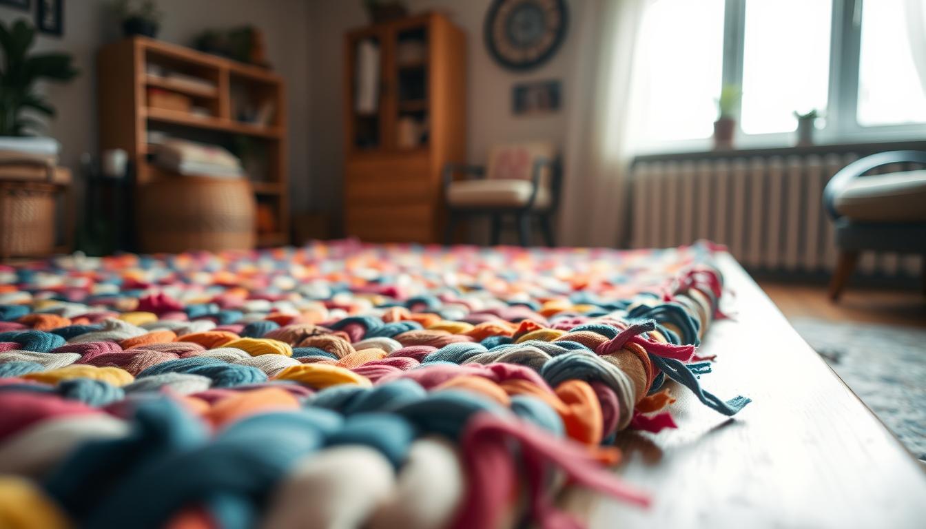 diy Braided Rag rug