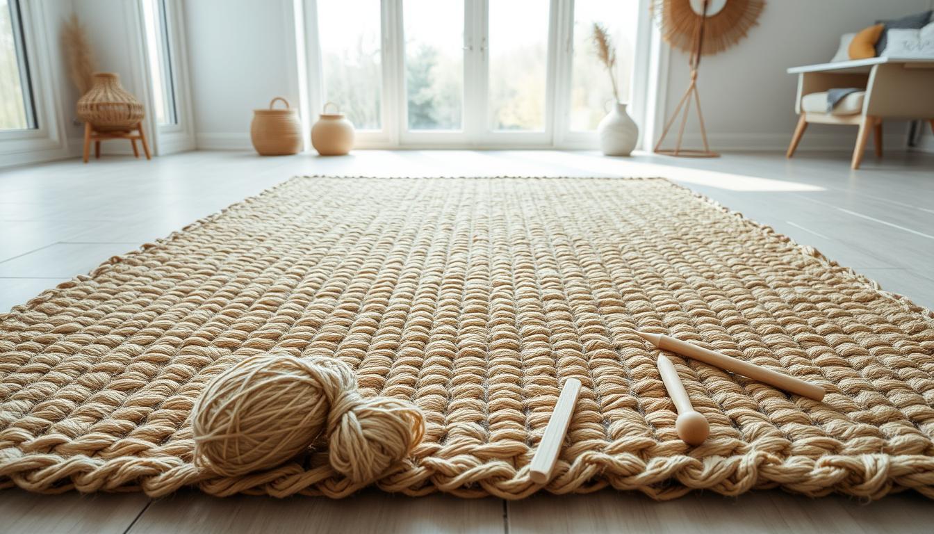 diy Natural Fiber rug