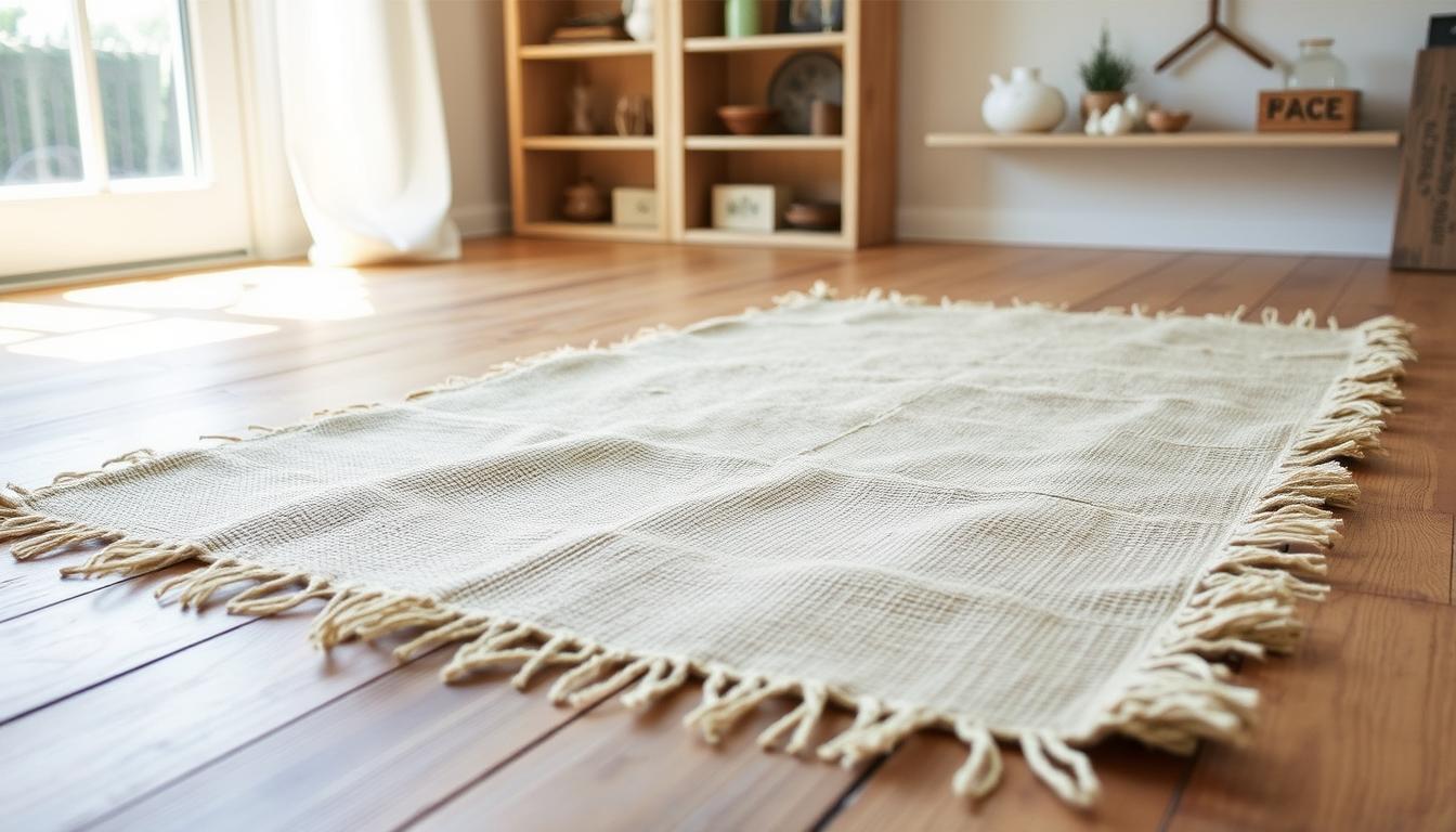 diy Burlap rug