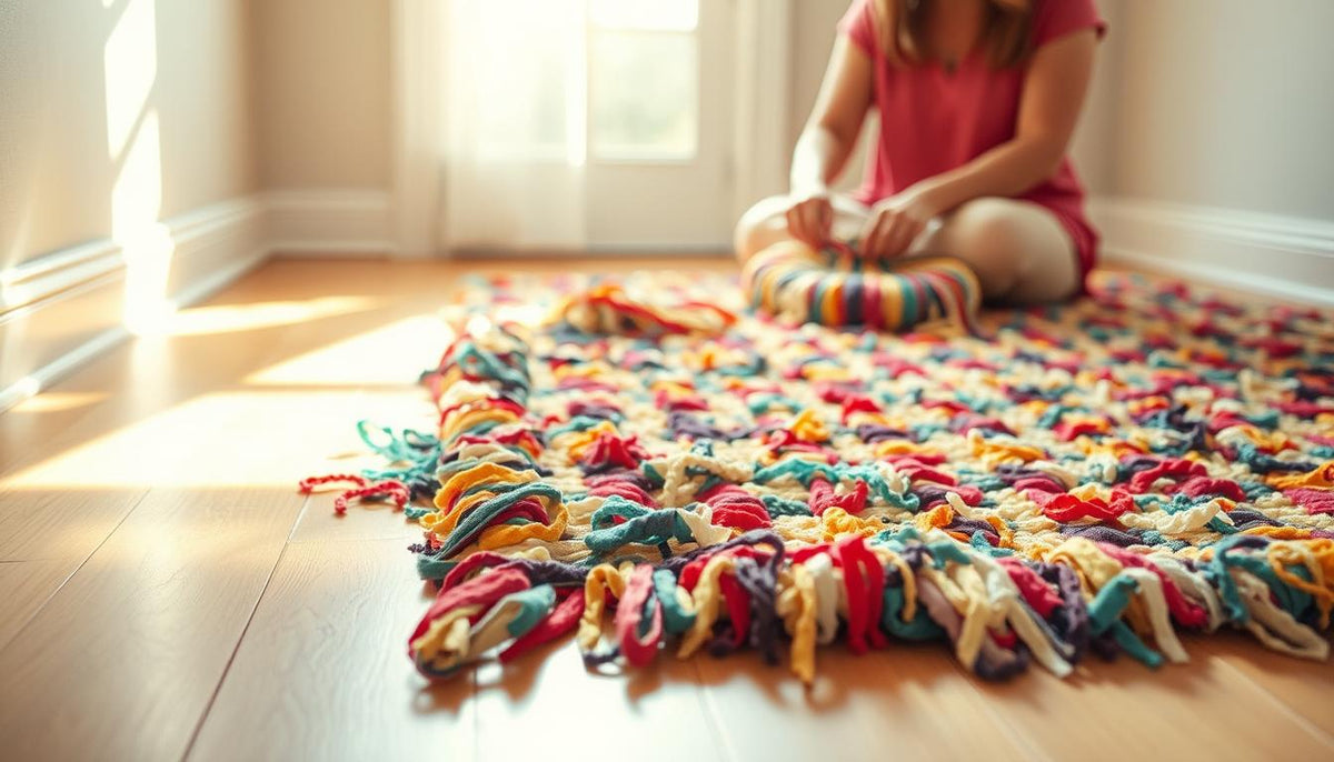 Diy Shag Rag Rugs 5 Fun DIY Steps for a Shag Rag Rug