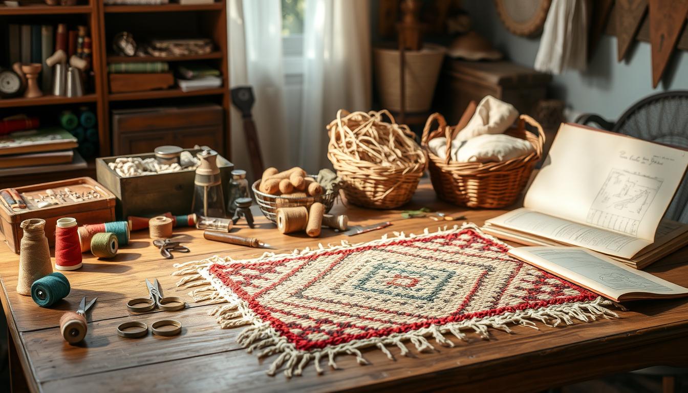 diy Vintage rug