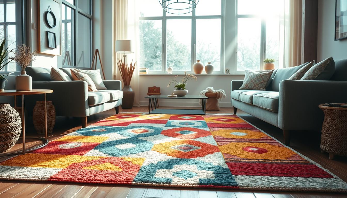 diy Living Room rug