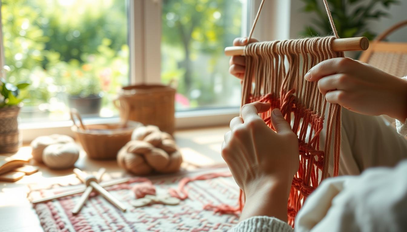diy Knotted rug