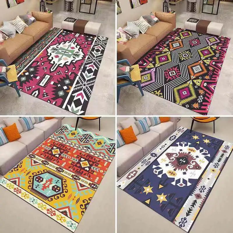 Bohemian Manual Art Carpets for Living Room Decoration