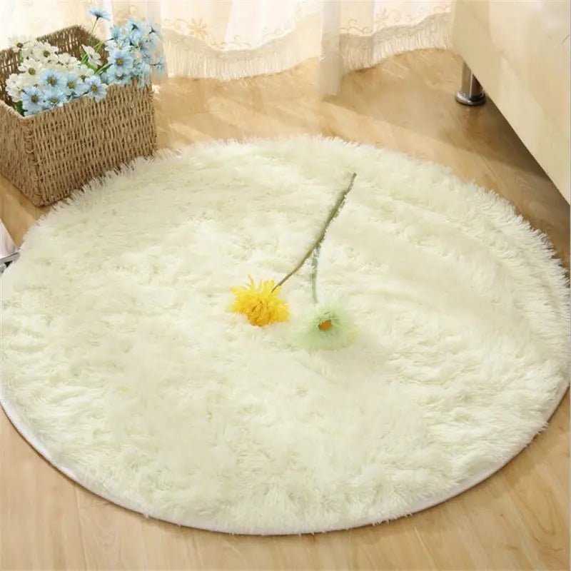 Round soft and comfortable Kids Room Plush Rug for Decoration