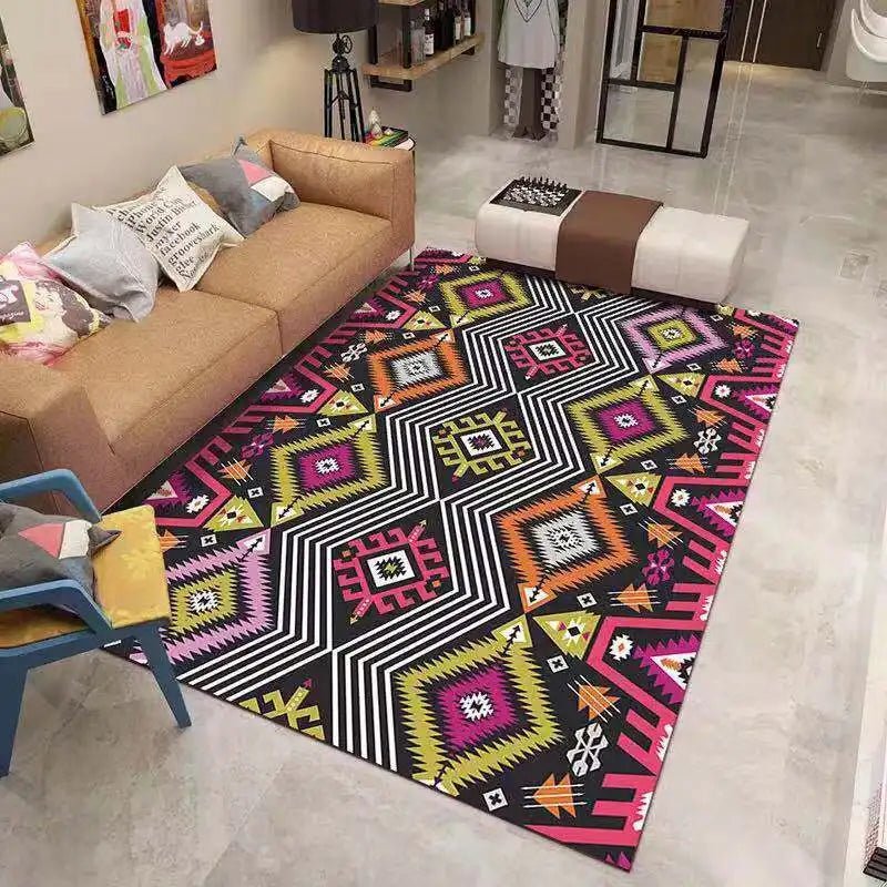 Bohemian Manual Art Carpets for Living Room Decoration