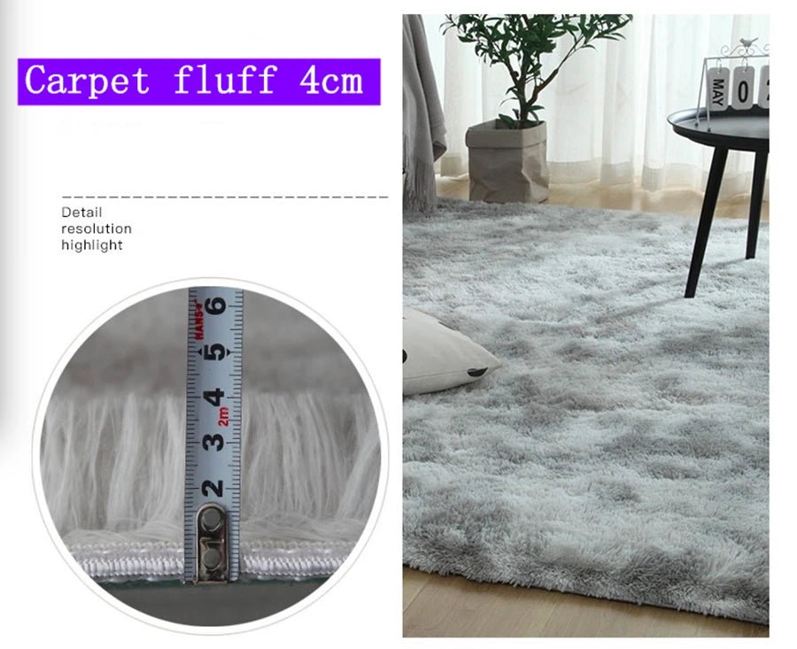 New Style Thickened Mercerizing Plush Soft Anti-slip Carpets