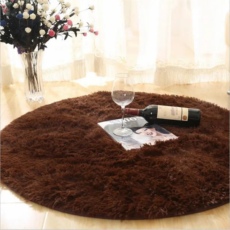 Round soft and comfortable Kids Room Plush Rug for Decoration