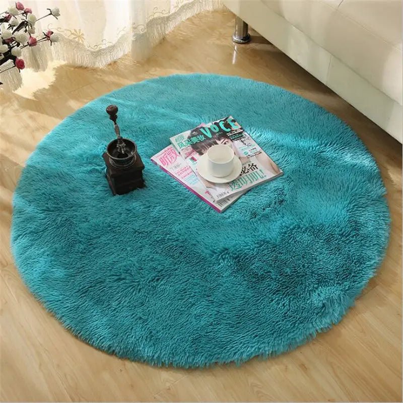 Round soft and comfortable Kids Room Plush Rug for Decoration