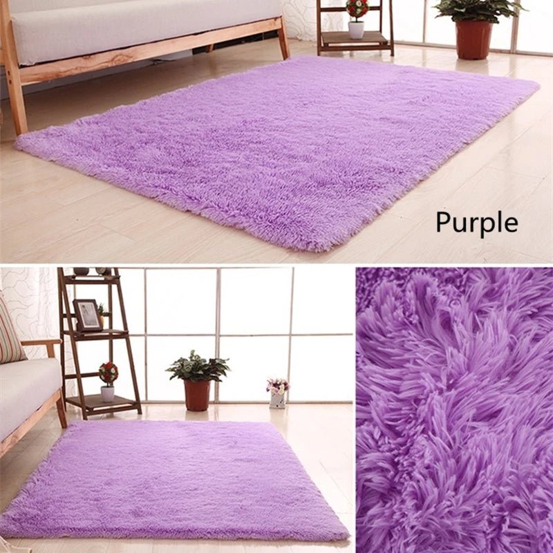 New Style Thickened Mercerizing Plush Soft Anti-slip Carpets