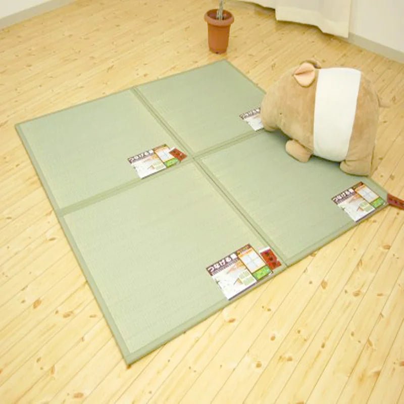 DIY Tatami Japanese Traditional Asian Design - Square Area Rugs