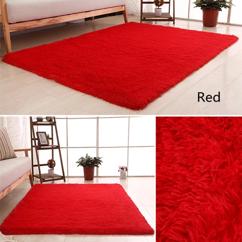 New Style Thickened Mercerizing Plush Soft Anti-slip Carpets