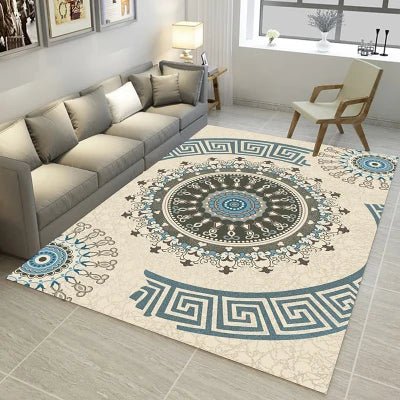 European Style Vintage Geometric Kitchen Floor Mats