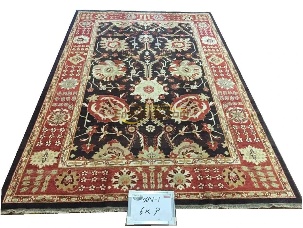 Serapi Rugs Antique Chinese Handmade Wool - European and American Style