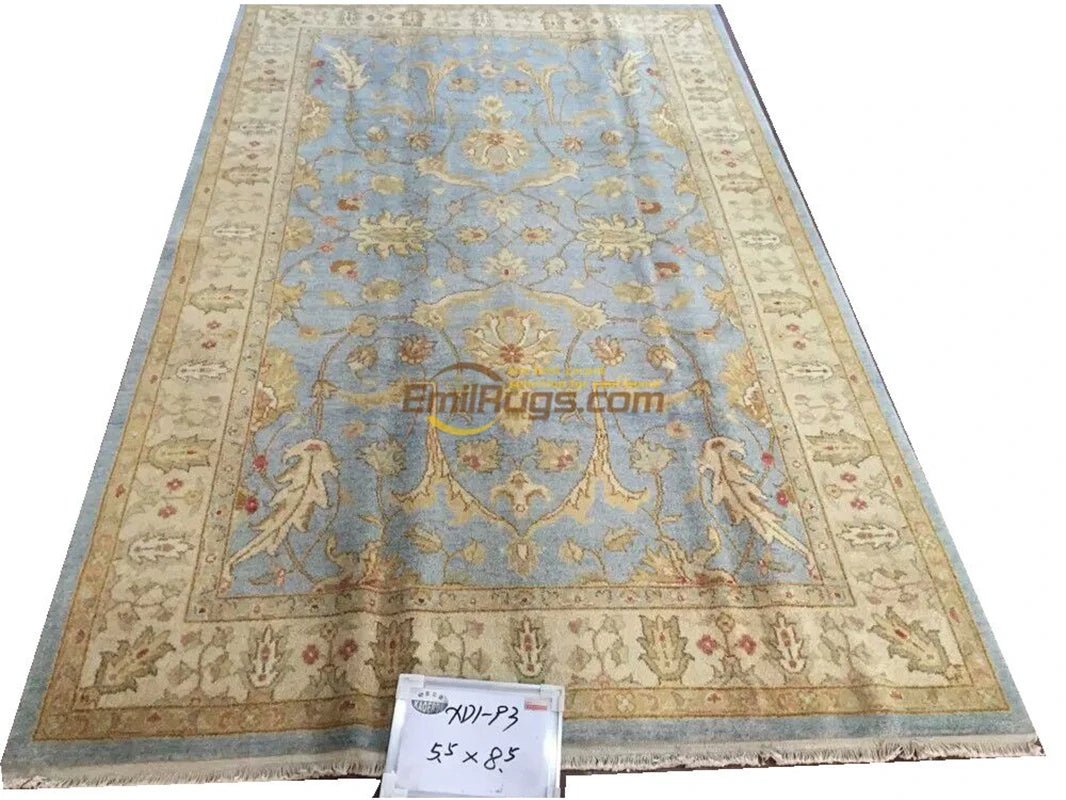 Serapi Rugs Antique Chinese Handmade Wool - European and American Style