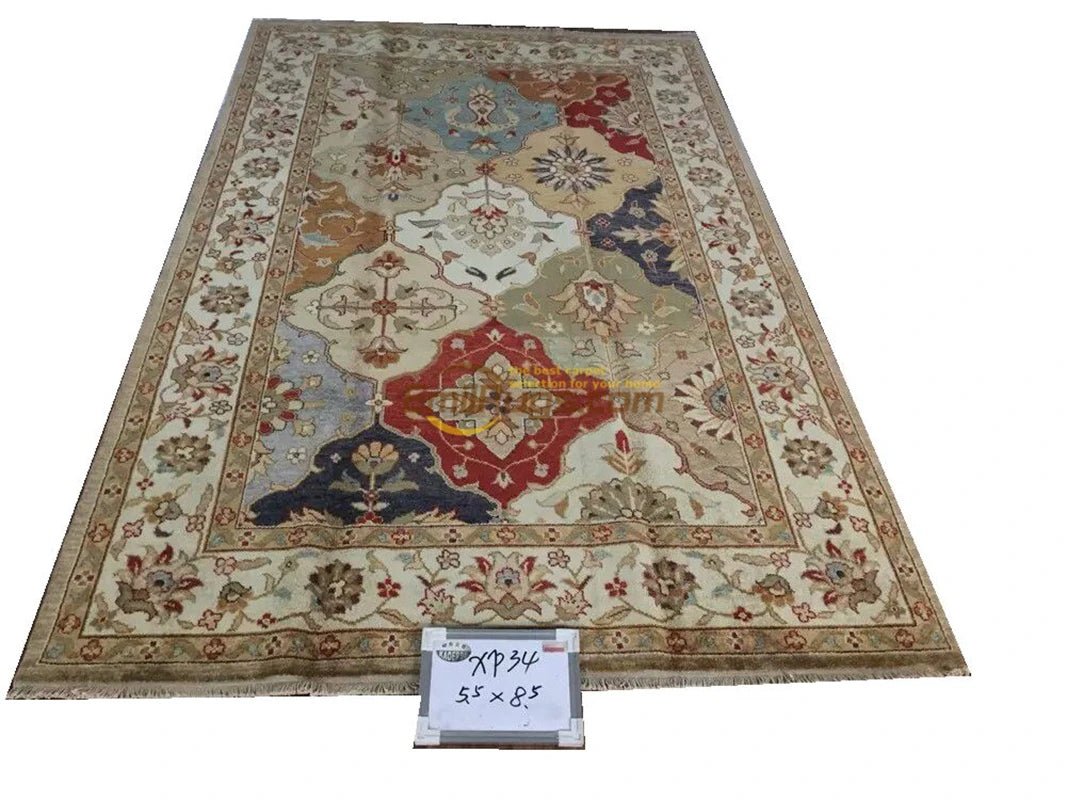 Serapi Rugs Antique Chinese Handmade Wool - European and American Style