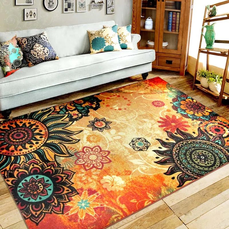 European style Bohemian doormat for Bedroom Living Room