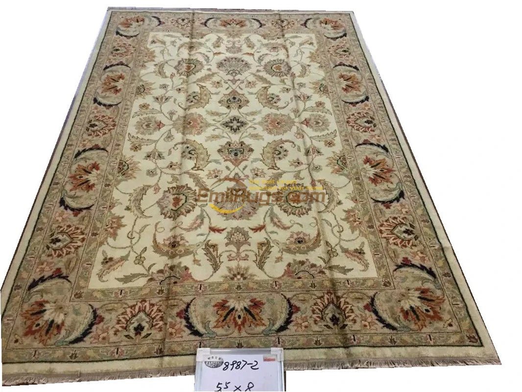 Serapi Rugs Antique Chinese Handmade Wool - European and American Style