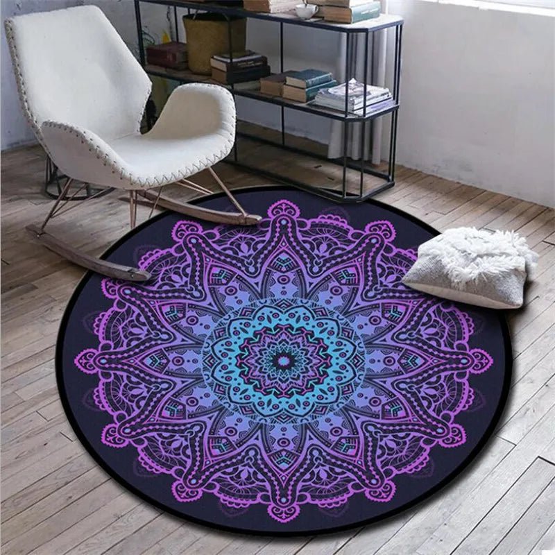 Bohemian Psychedelic Carpet - Anti-Skid Area Floor Mat